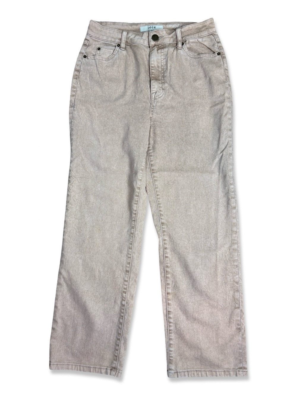 JOIE Straight Leg Beige/Blush Jeans